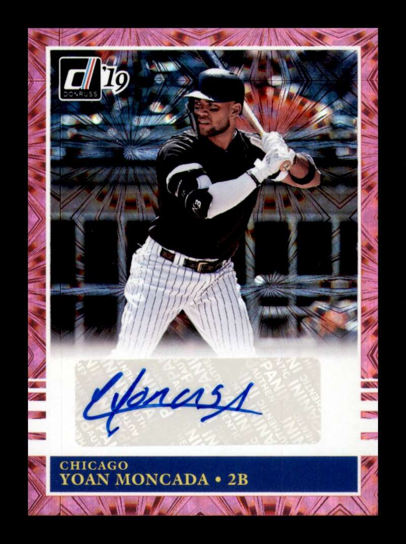 2019 Donruss  Retro 1985 Signatures Pink Firework