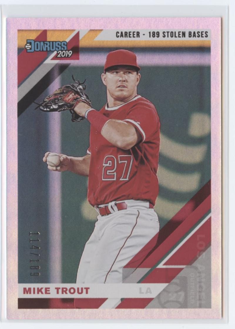 2019 Donruss  Variations Career Stat Line