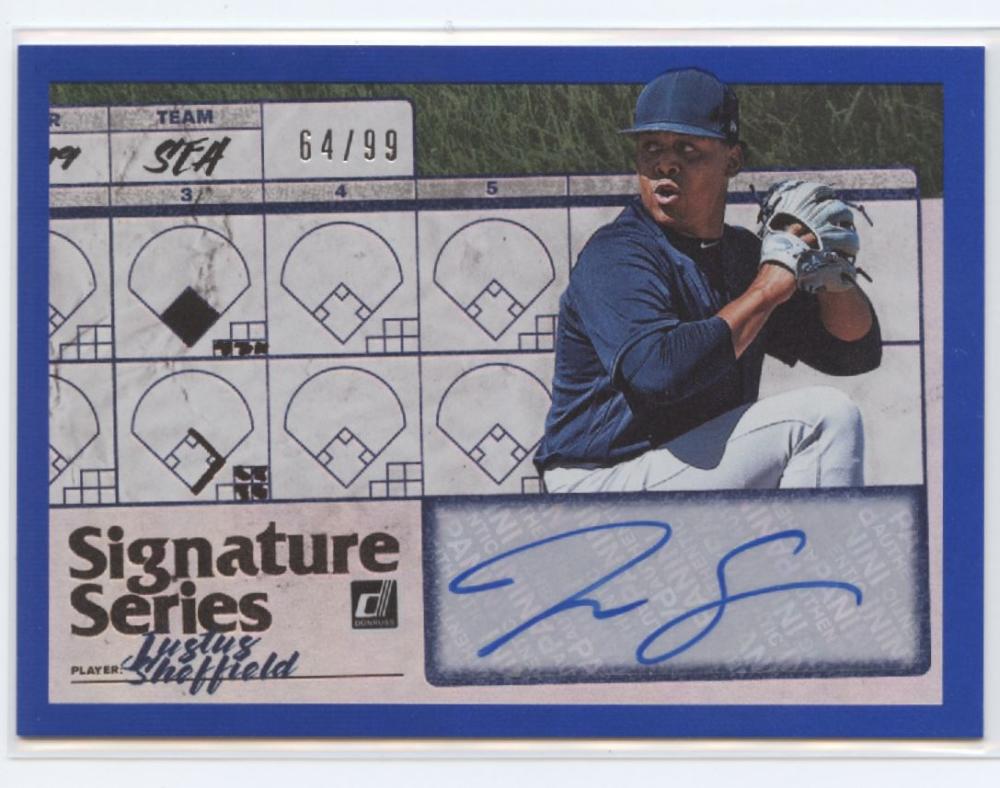 2019 Donruss  Signature Series Blue