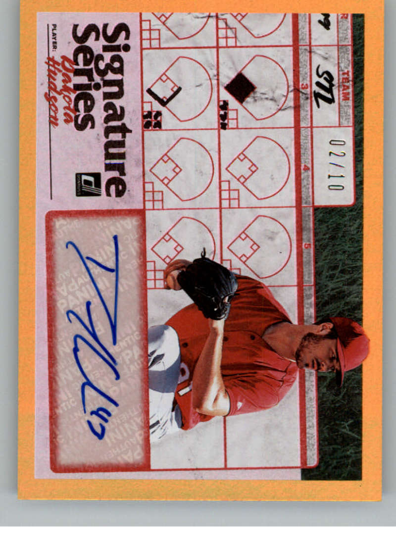 2019 Donruss  Signature Series Gold