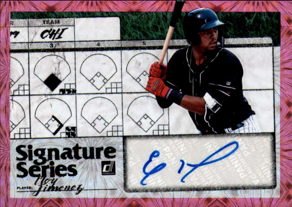 2019 Donruss  Signature Series Pink Firework