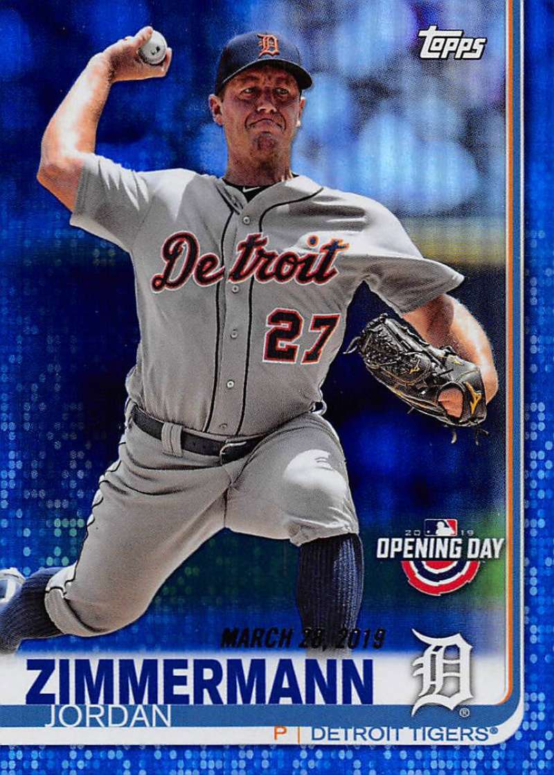 2019 Topps Opening Day Blue Foil