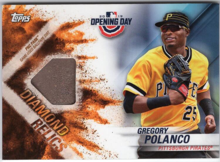 2019 Topps Opening Day Diamond Dirt Relics