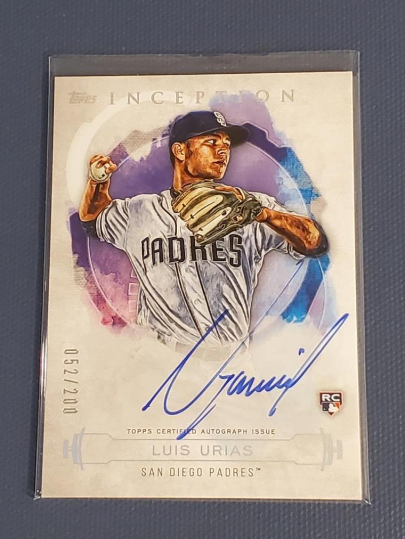 2019 Topps Inception Rookies and Emerging Stars Autographs