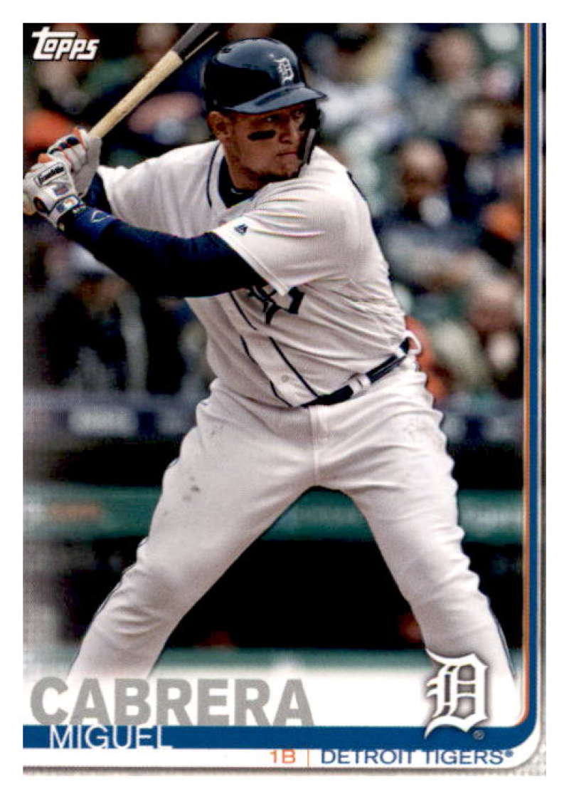 2019 Topps Team Sets Detroit Tigers