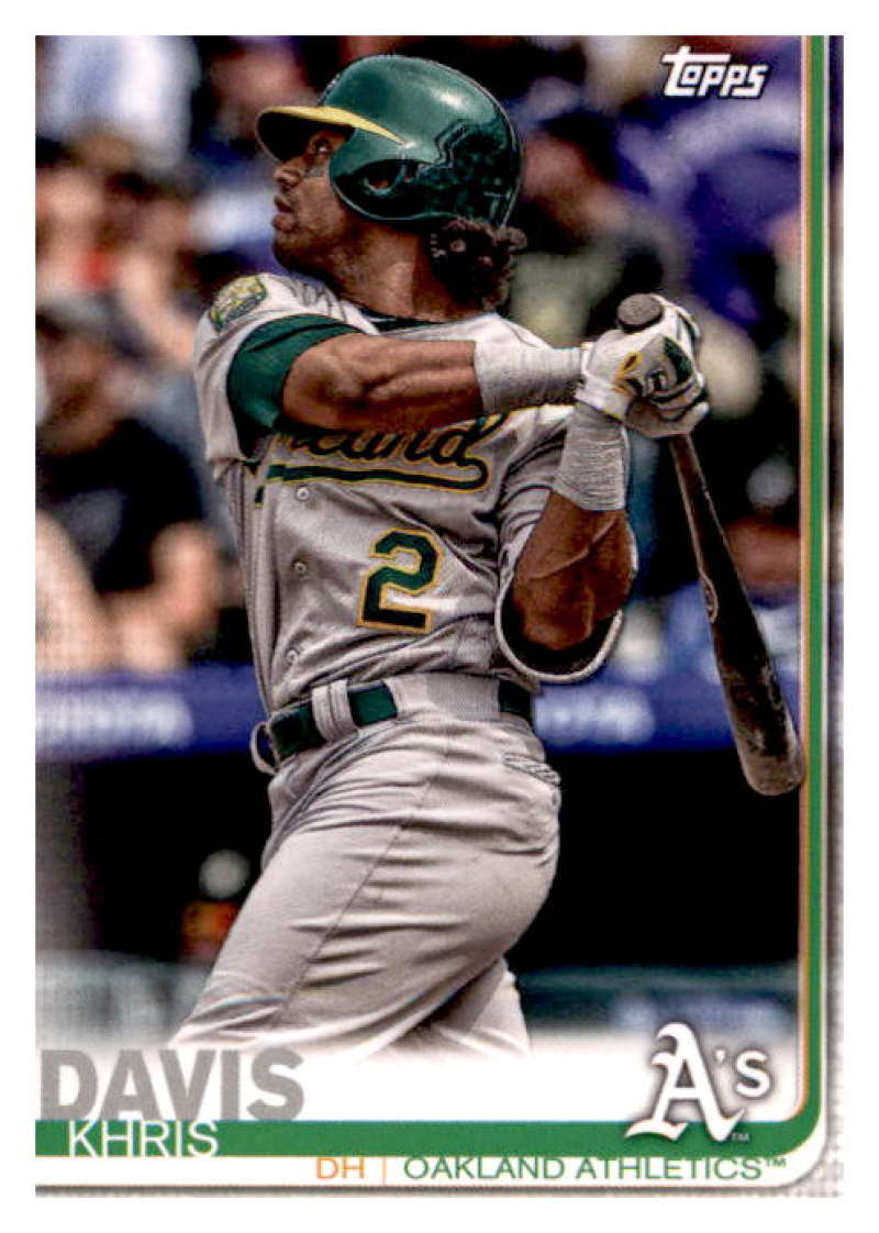 2019 Topps Team Sets Oakland Athletics