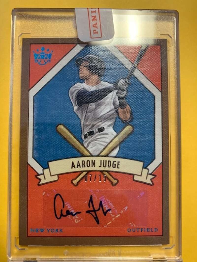 2019 Panini Diamond Kings DK 205 Signatures Holo Blue