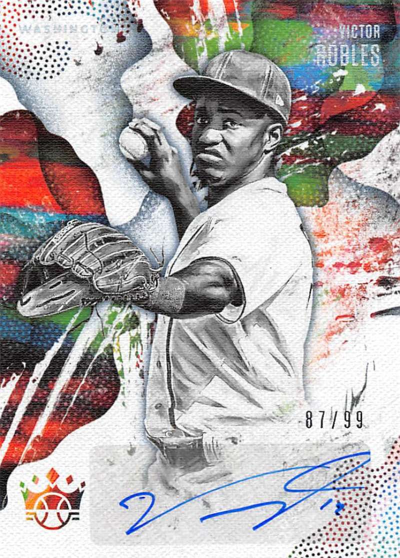 2019 Panini Diamond Kings DK Signatures Holo Silver