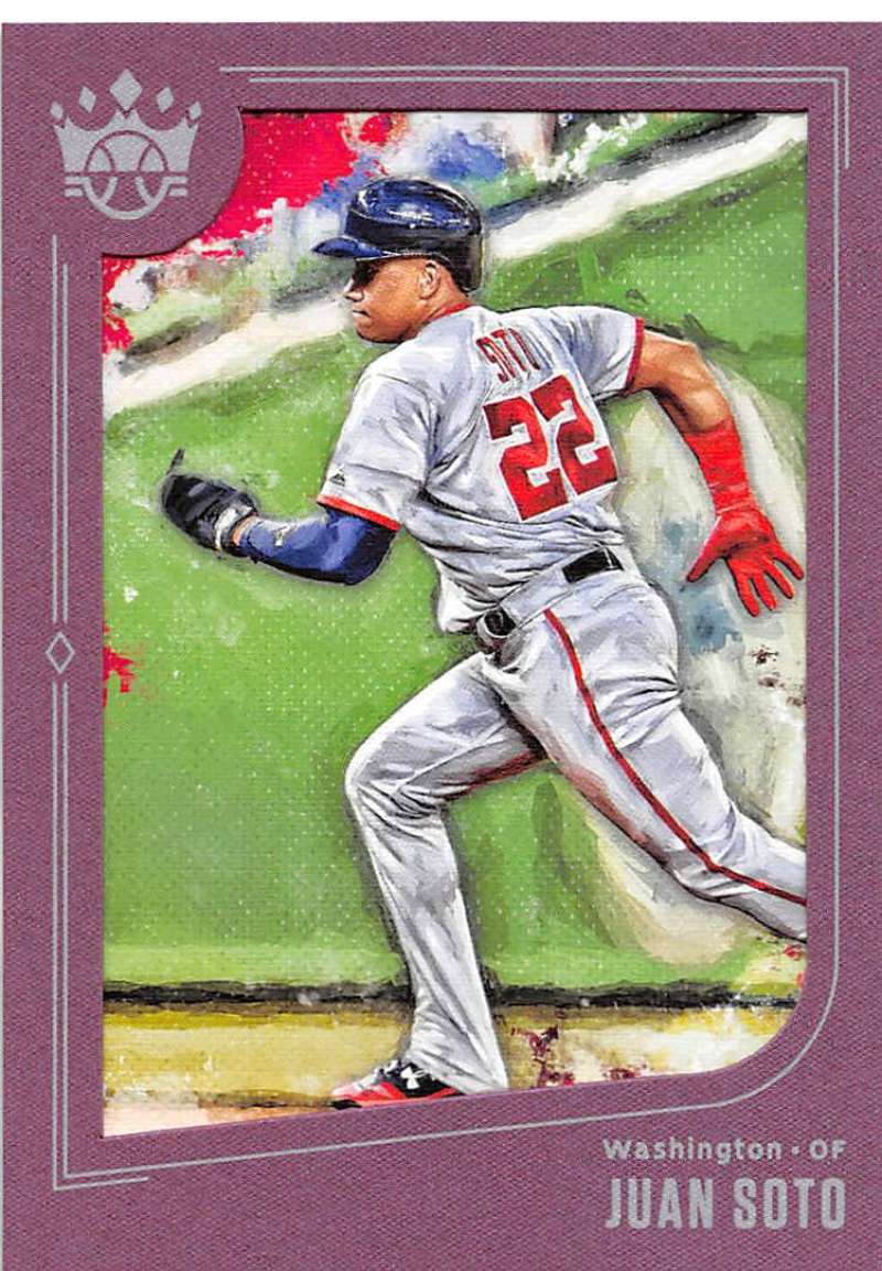 2019 Panini Diamond Kings Variations Plum Frame