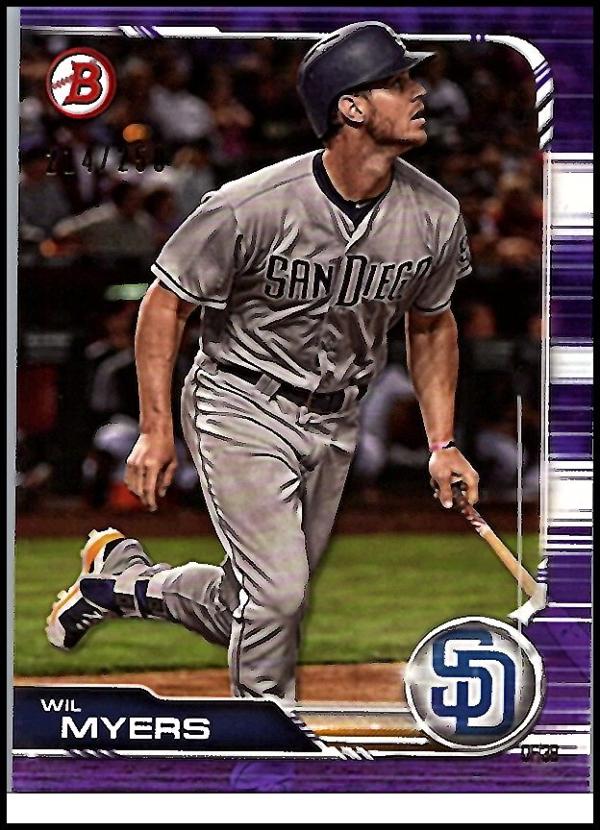 2019 Bowman  Purple