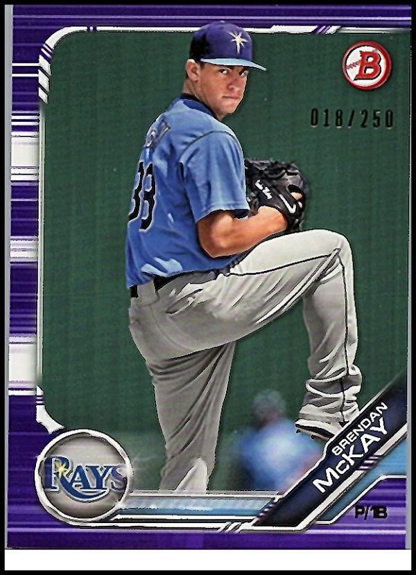 2019 Bowman  Prospects Purple