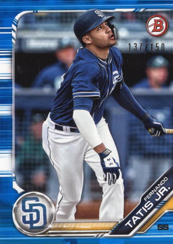 2019 Bowman  Prospects Blue