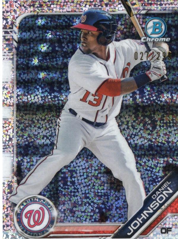 2019 Bowman  Chrome Prospects Refractors Speckle