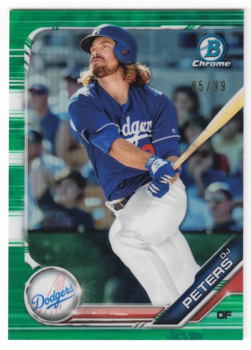 2019 Bowman  Chrome Prospects Refractors Green