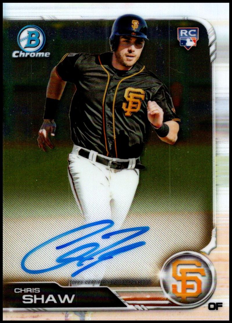 2019 Bowman  Chrome Rookie Autographs