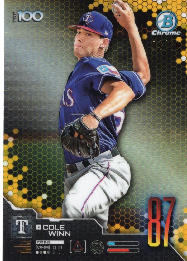 2019 Bowman  Scouts Top 100 Gold