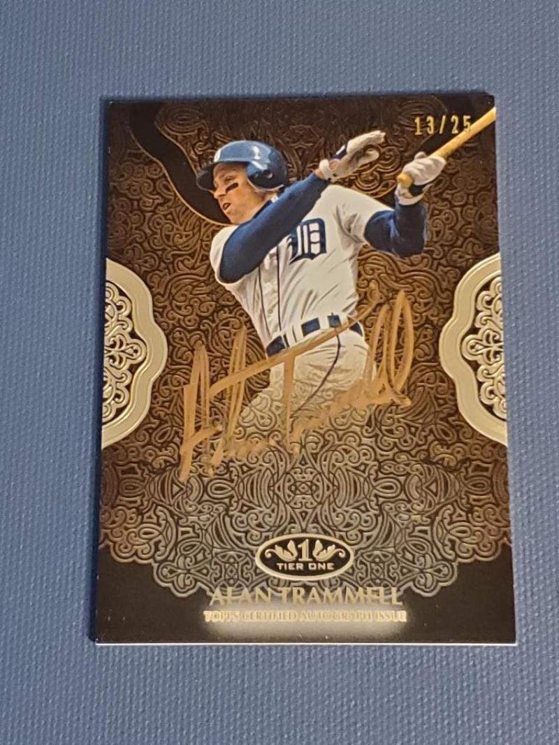 2019 Topps Tier One Prime Performers Autographs Bronze Ink