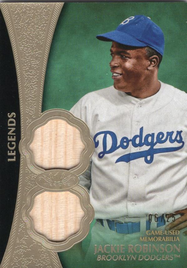 2019 Topps Tier One Legends Dual Relics