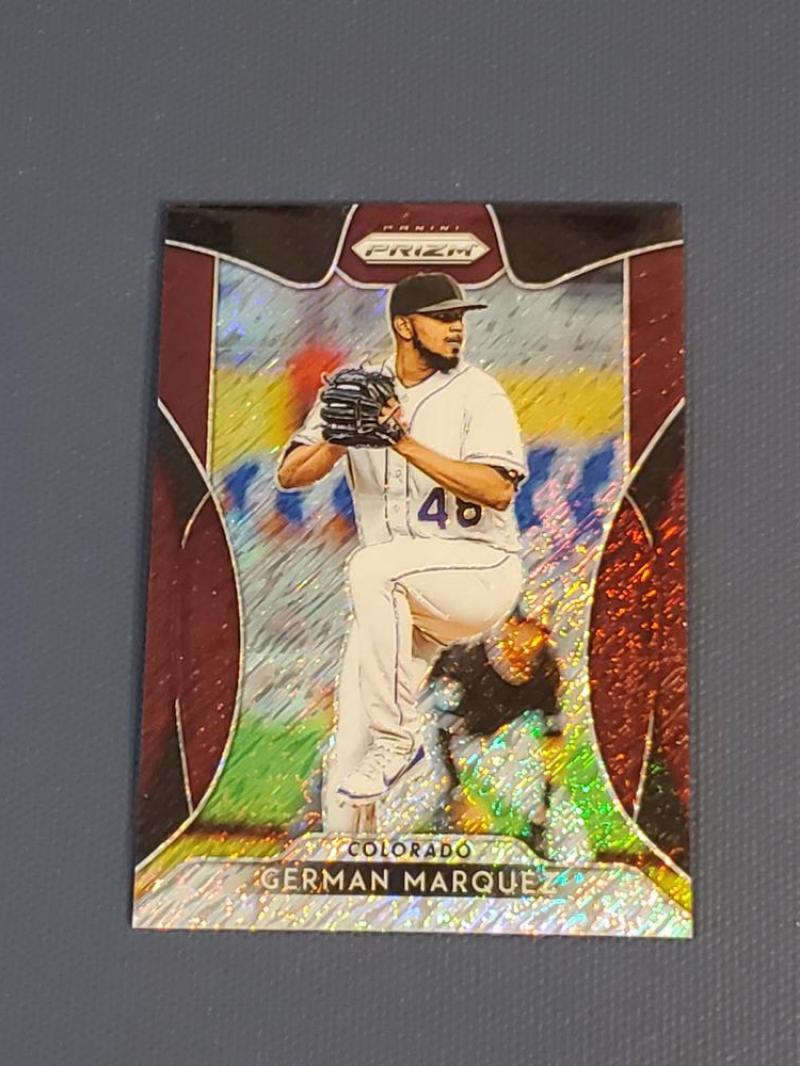 2019 Panini Prizm Burgandy Shimmer Prizm