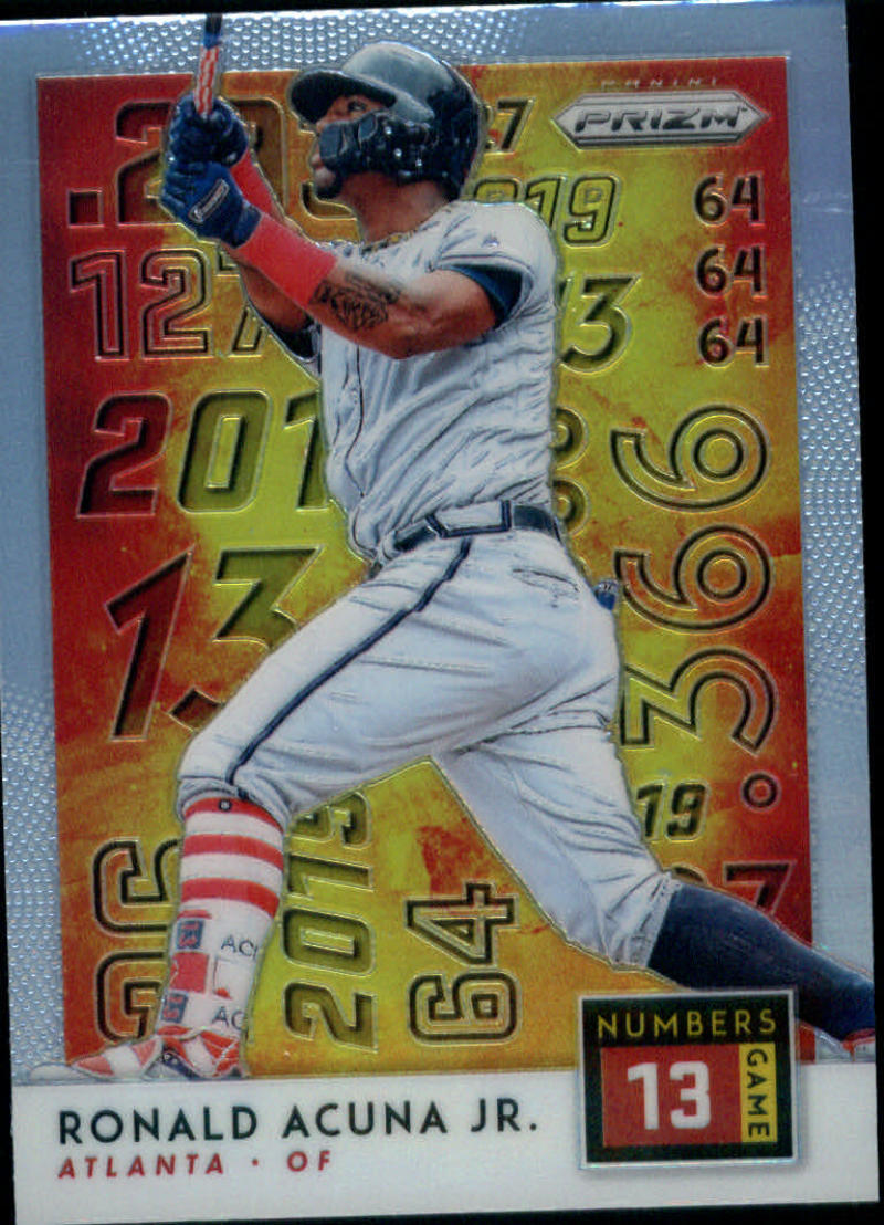 2019 Panini Prizm Numbers Game Prizm