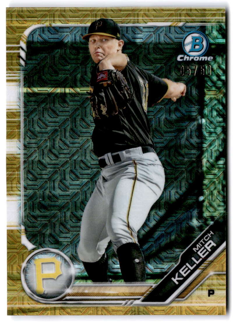 2019 Bowman Mega Box Chrome Prospects Refractors Gold