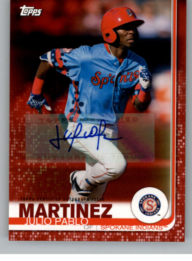 2019 Topps Pro Debut Autographs Red