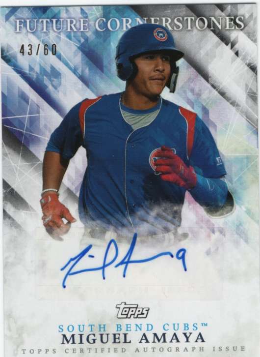 2019 Topps Pro Debut Future Cornerstones Autographs