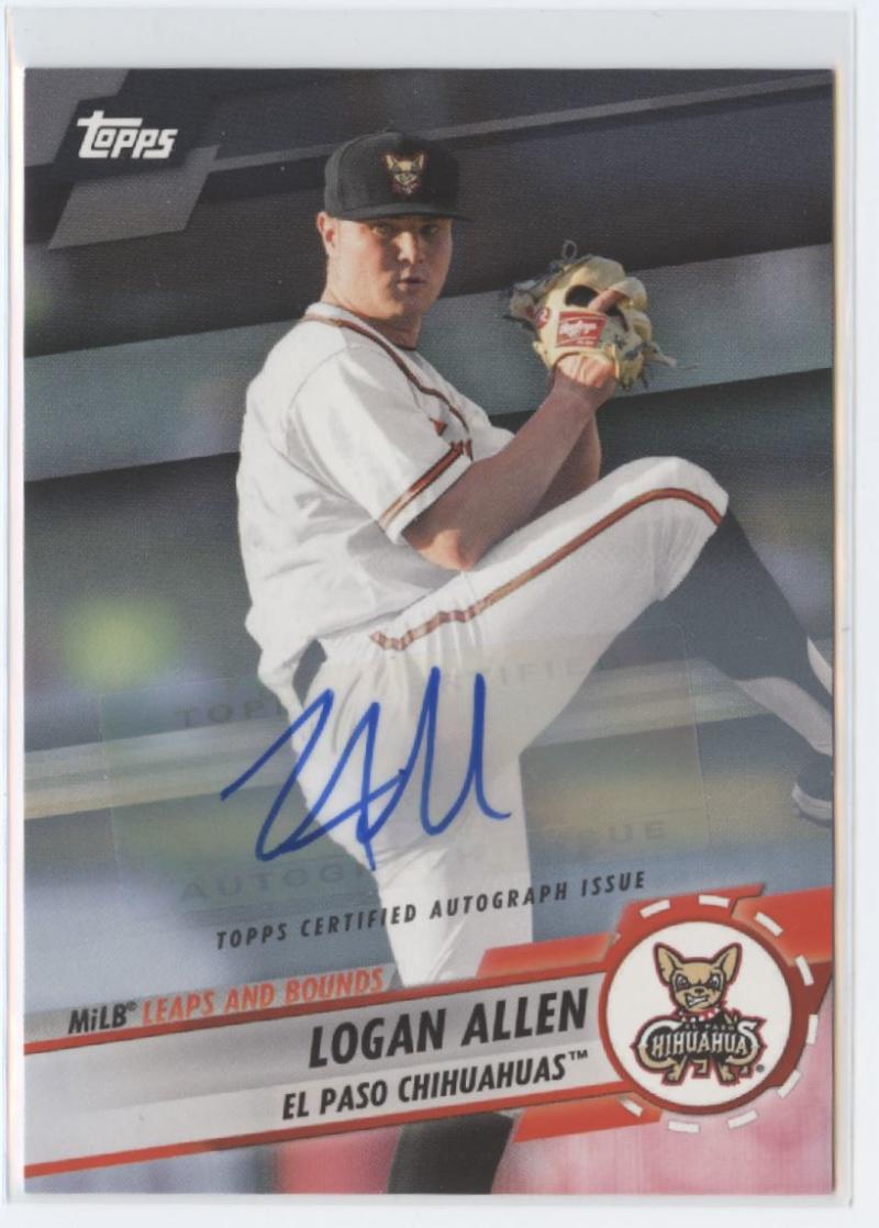 2019 Topps Pro Debut MiLB Leaps and Bounds Autographs