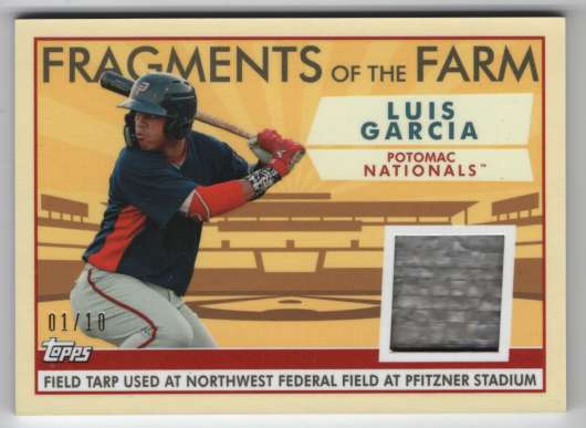 2019 Topps Pro Debut Fragments of the Farm Relics Red