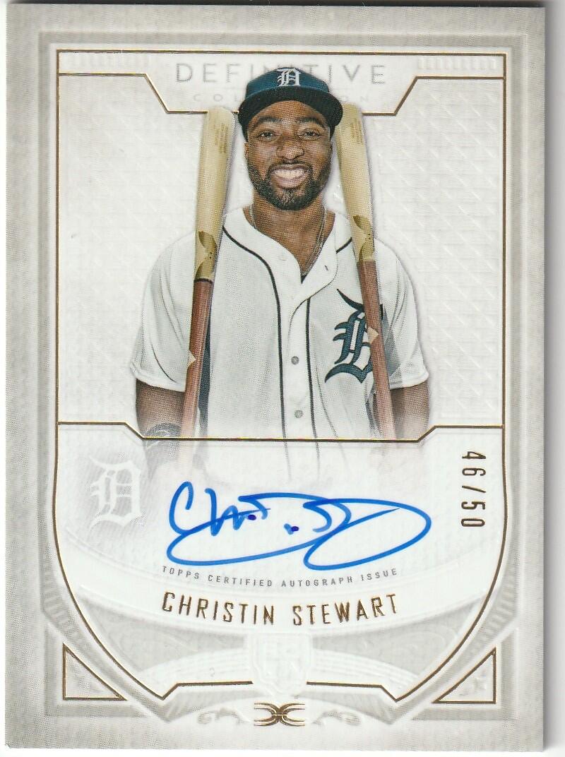 2019 Topps Definitive Rookie Autographs