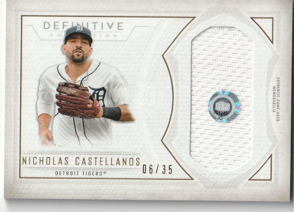 2019 Topps Definitive Jumbo Relics