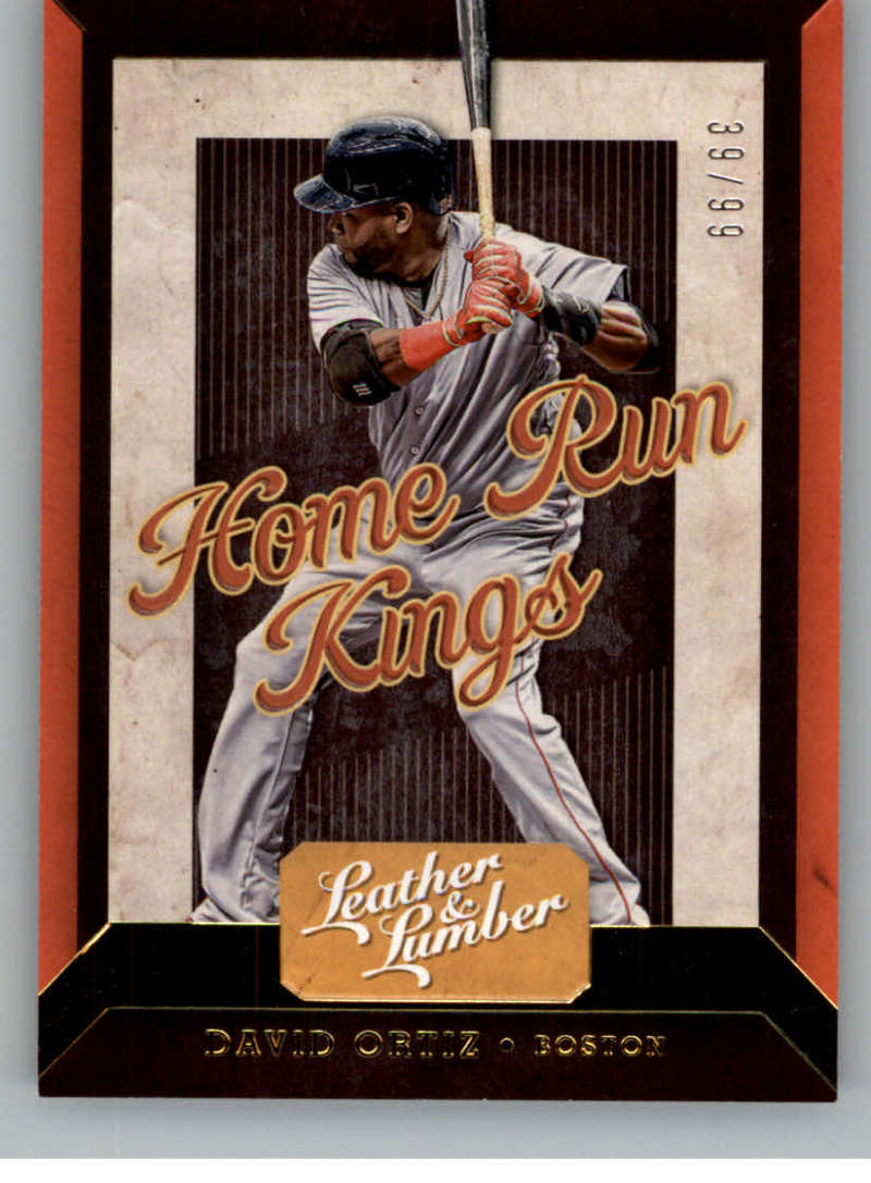 2019 Panini Leather and Lumber Home Run Kings Gold