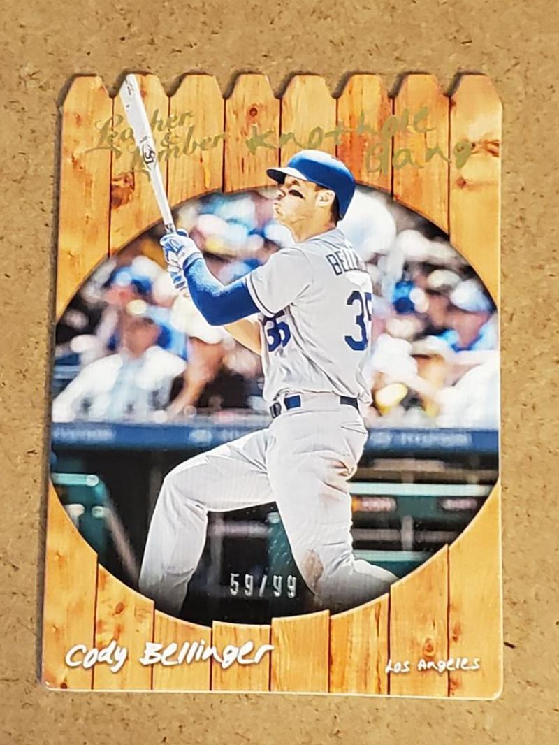 2019 Panini Leather and Lumber Knothole Gang Gold