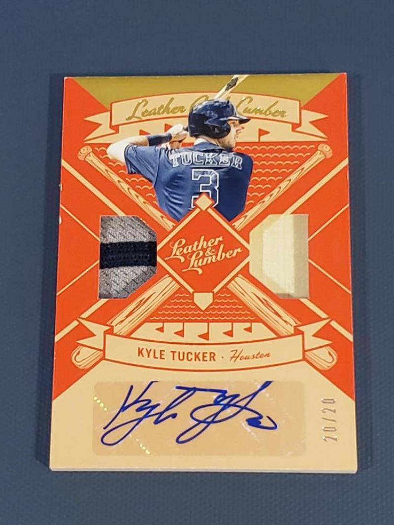 2019 Panini Leather and Lumber Leather and Lace Signatures Gold