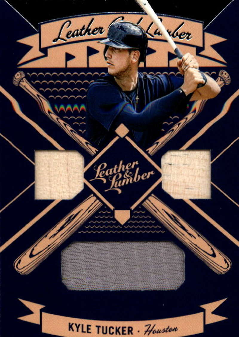 2019 Panini Leather and Lumber Leather/Lumber Bats