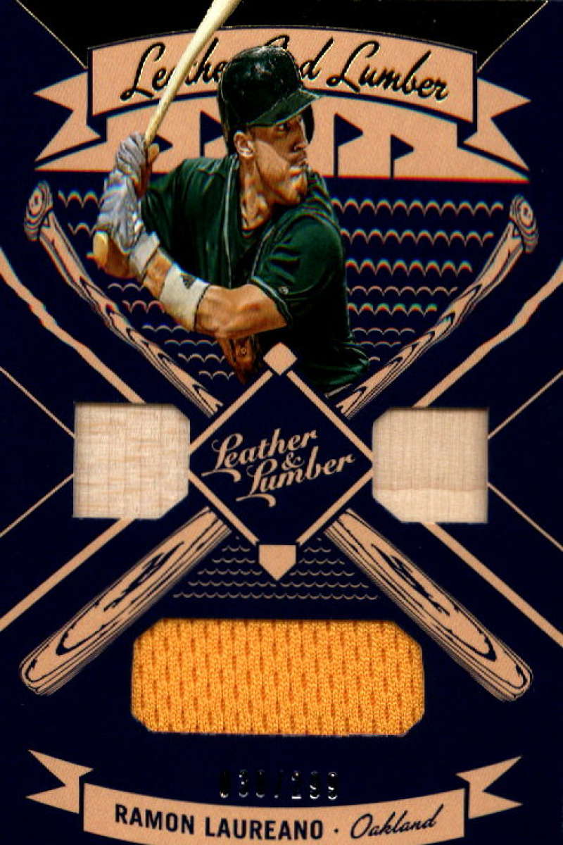 2019 Panini Leather and Lumber Leather/Lumber Bats Gold