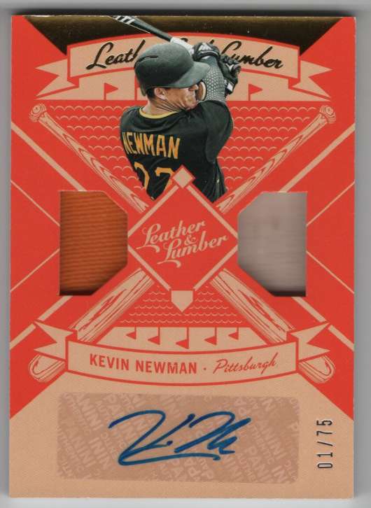 2019 Panini Leather and Lumber Leather/Lumber Signatures Gold