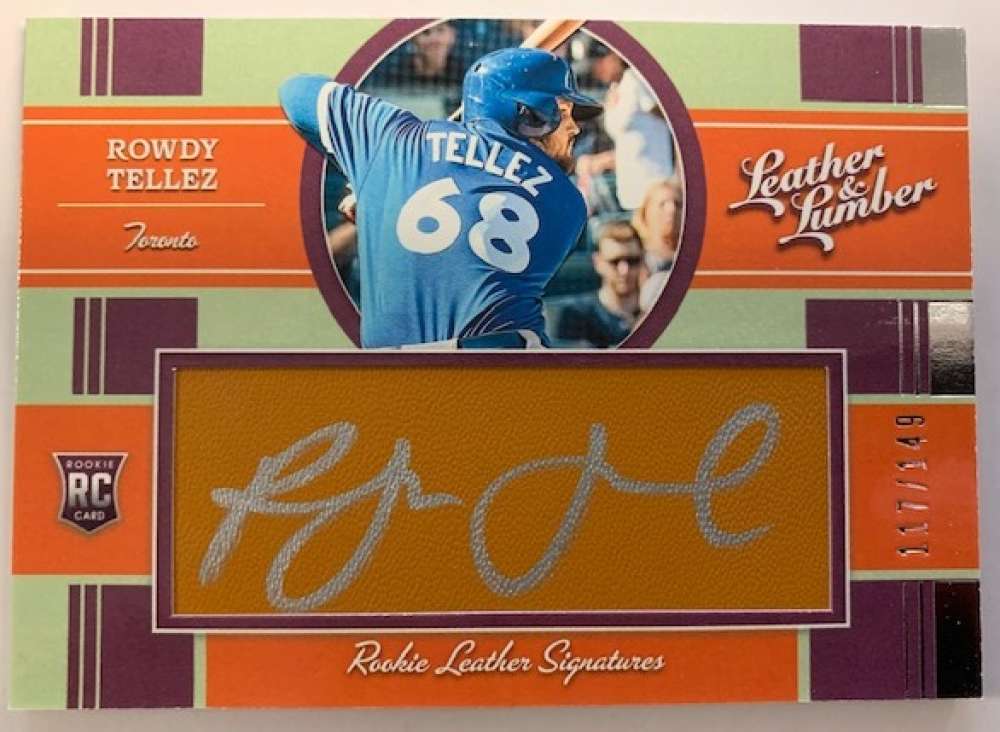 2019 Panini Leather and Lumber Rookie Leather Signatures