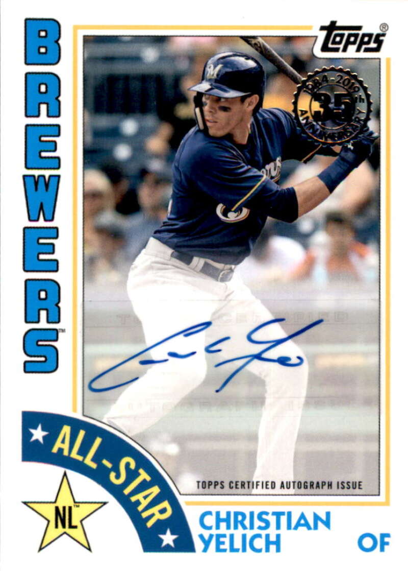 2019 Topps  1984 Topps All-Star Autographs