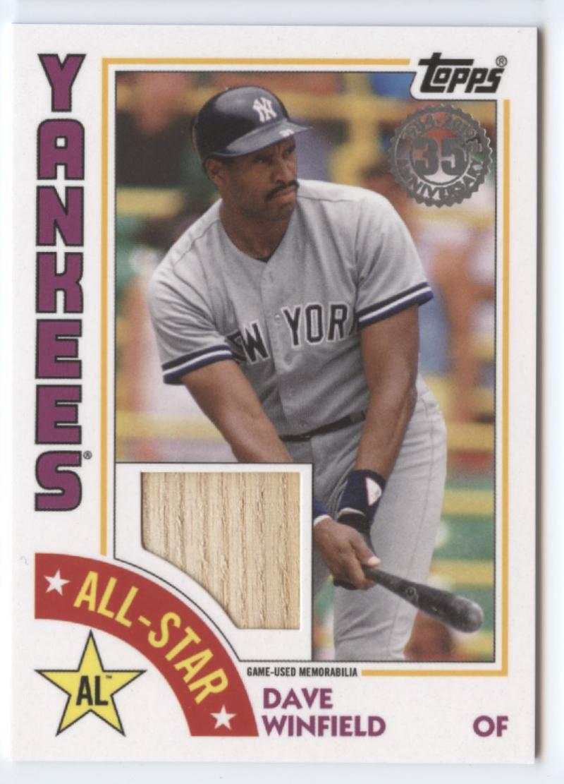 2019 Topps  1984 Topps All-Star Relics