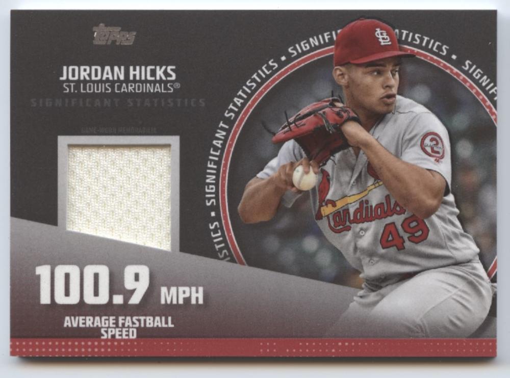 2019 Topps  Significant Statistics Relics Red