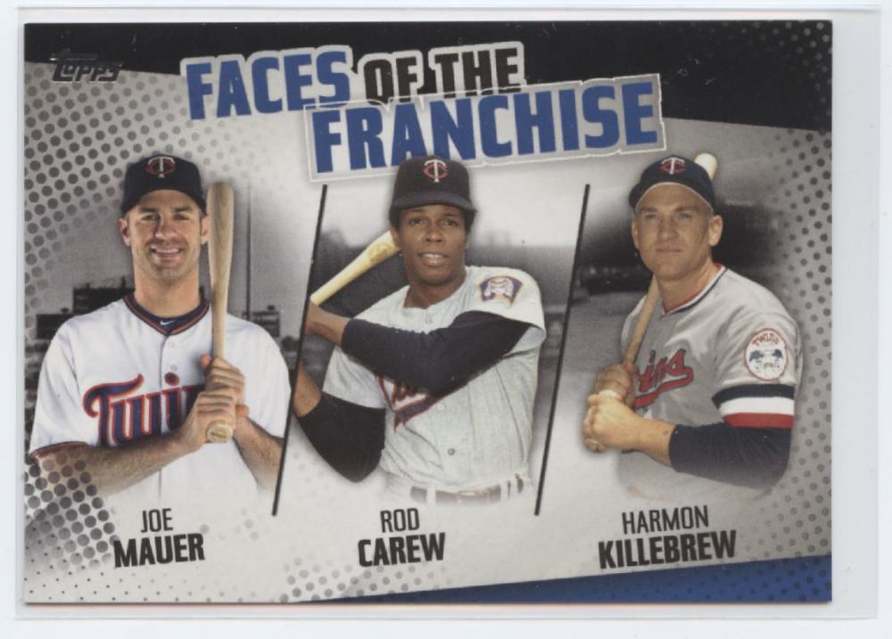 2019 Topps  Faces of the Franchise Trios Black