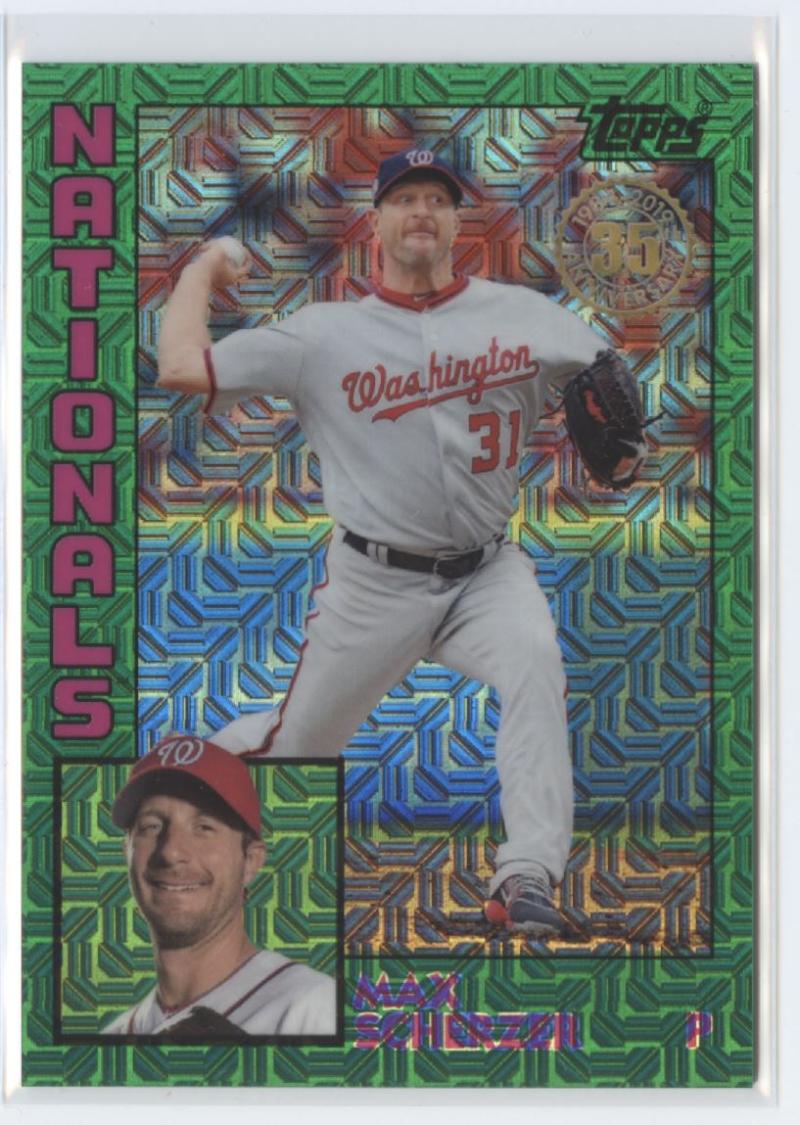 2019 Topps Silver Pack Series Two Refractors Green