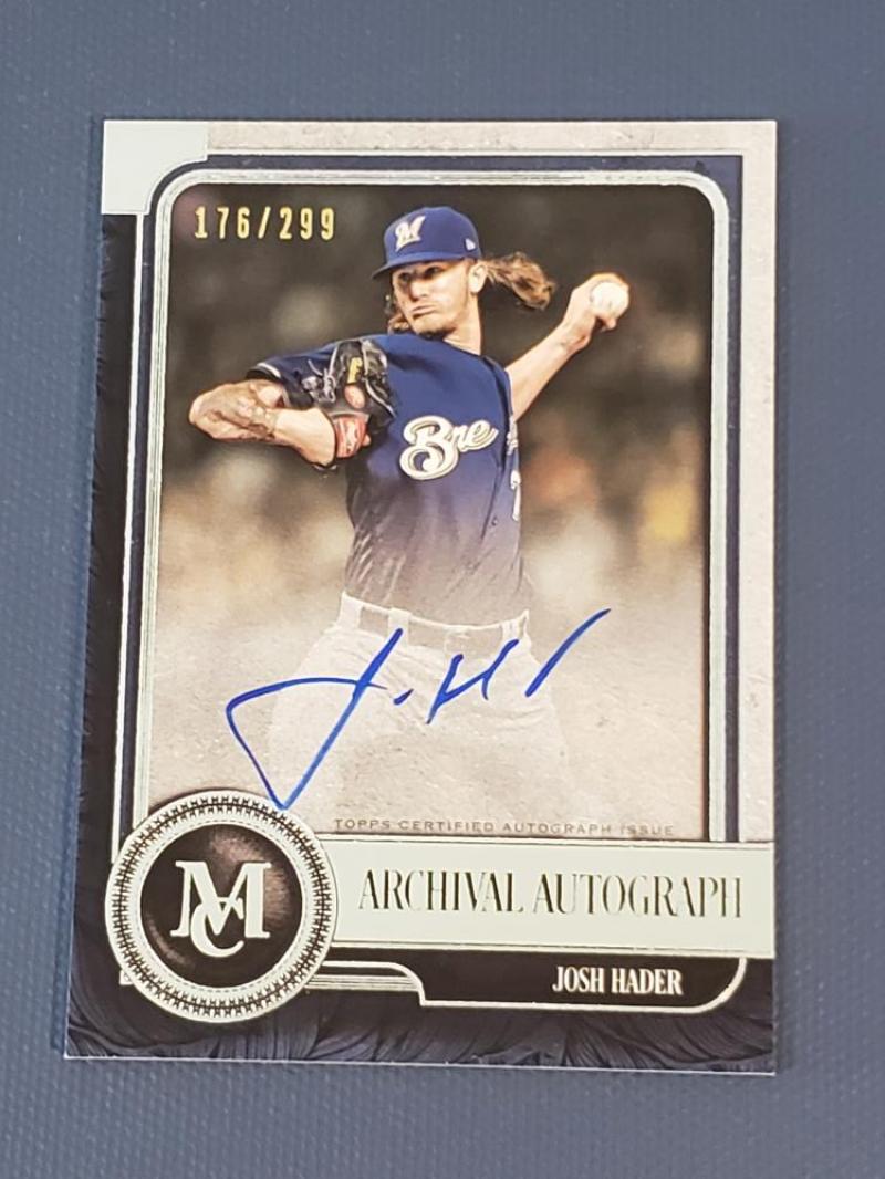 2019 Topps Museum Archival Autographs