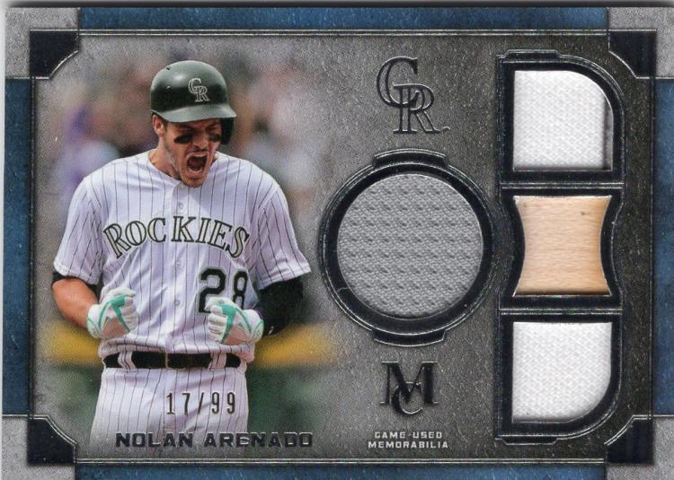 2019 Topps Museum Single-Player Primary Pieces Quad Relics