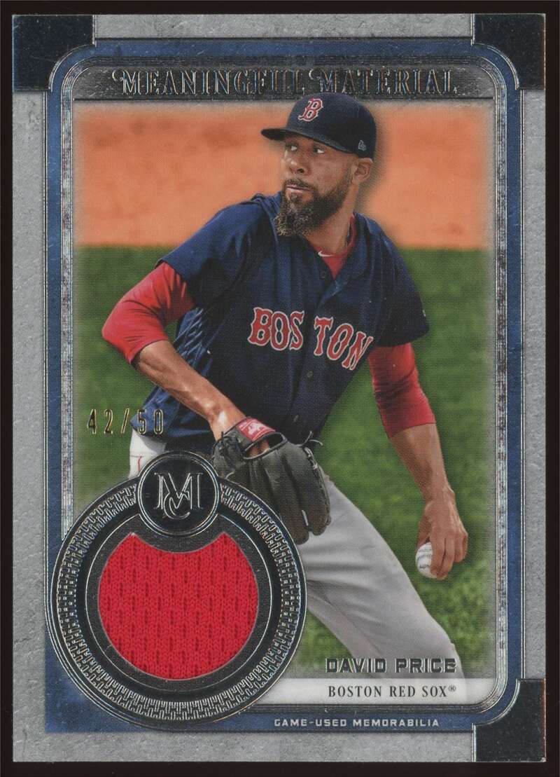 2019 Topps Museum Meaningful Material Relics