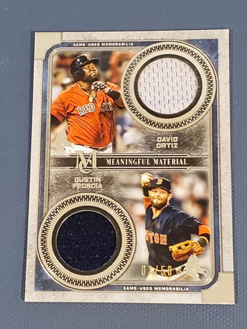 2019 Topps Museum Dual Meaningful Material Relics