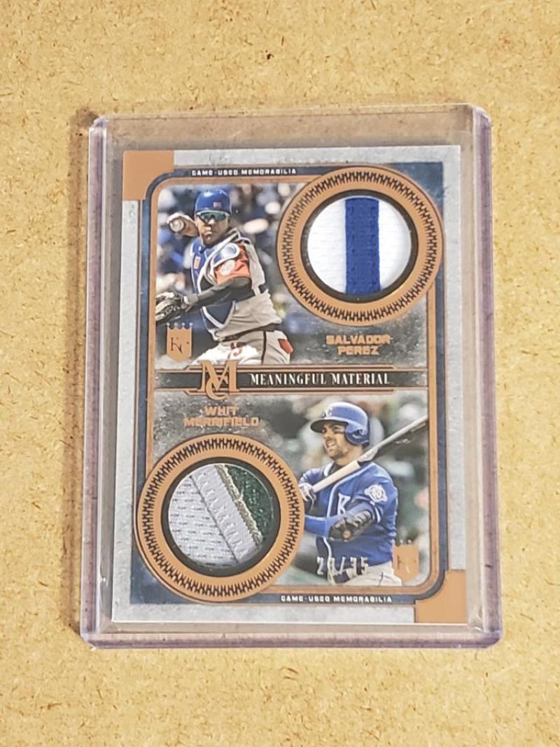 2019 Topps Museum Dual Meaningful Material Relics Copper