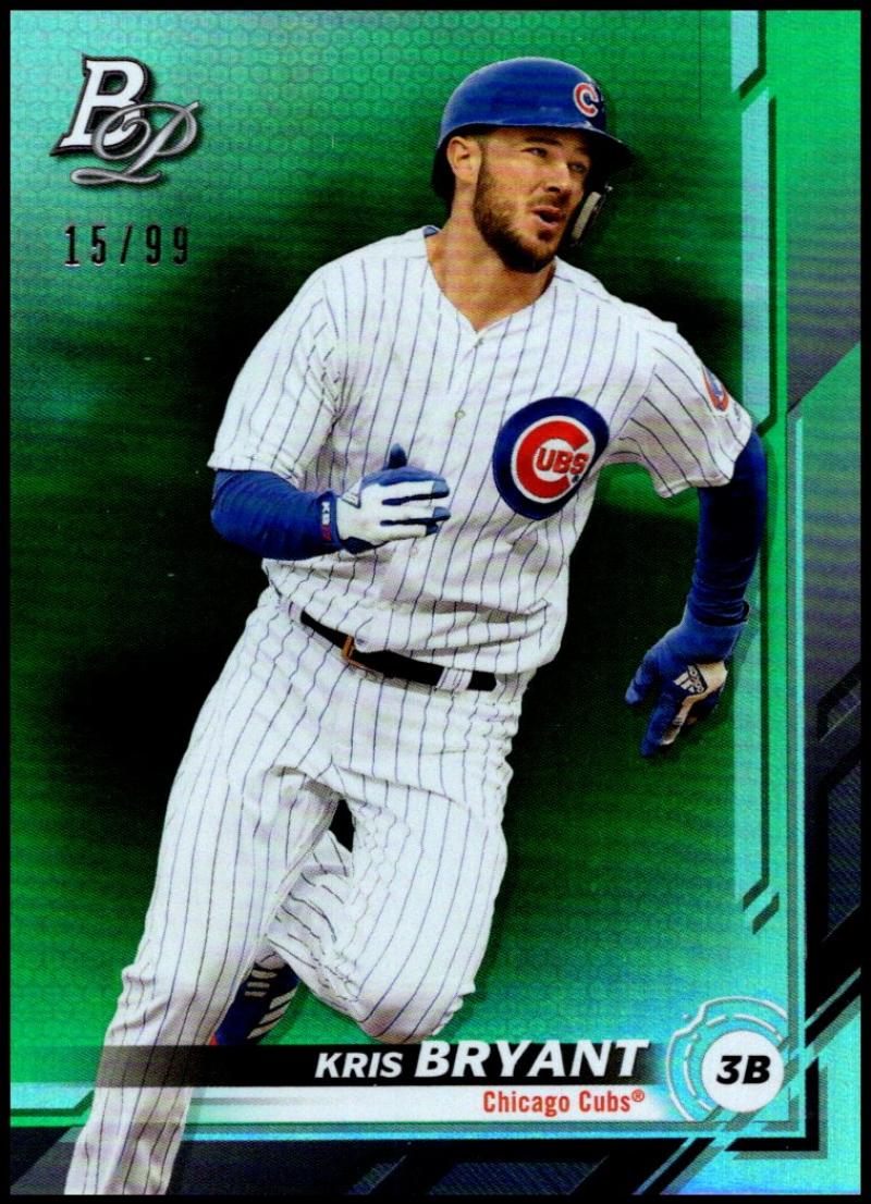 2019 Bowman Platinum Green