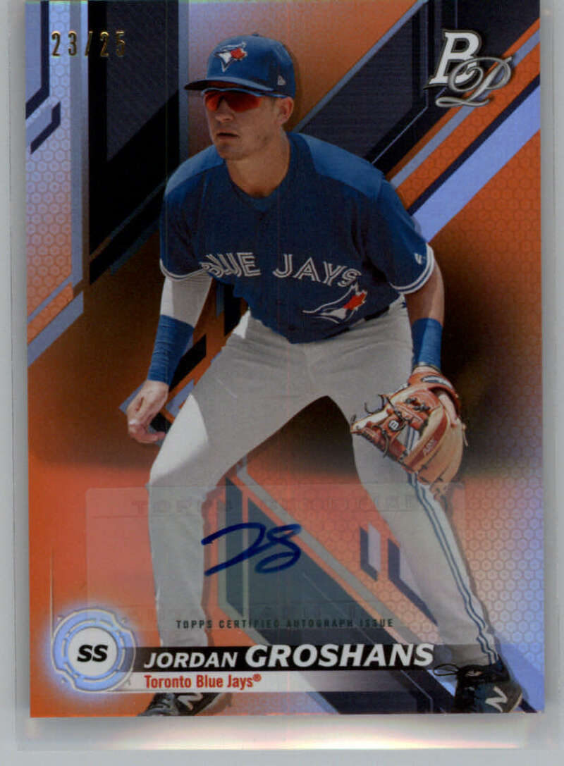 2019 Bowman Platinum Top Prospects Autographs Orange